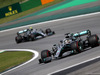 GP BRASILE, 17.11.2019 - Gara, Lewis Hamilton (GBR) Mercedes AMG F1 W10 davanti a Valtteri Bottas (FIN) Mercedes AMG F1 W010