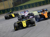 GP BRASILE, 17.11.2019 - Gara, Daniel Ricciardo (AUS) Renault Sport F1 Team RS19 e Carlos Sainz Jr (ESP) Mclaren F1 Team MCL34