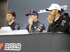 GP BRASILE, 17.11.2019 - Gara, Conferenza Stampa, Pierre Gasly (FRA) Scuderia Toro Rosso STR14, Max Verstappen (NED) Red Bull Racing RB15 e Lewis Hamilton (GBR) Mercedes AMG F1 W10