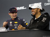 GP BRASILE, 17.11.2019 - Gara, Conferenza Stampa, Max Verstappen (NED) Red Bull Racing RB15 e Lewis Hamilton (GBR) Mercedes AMG F1 W10