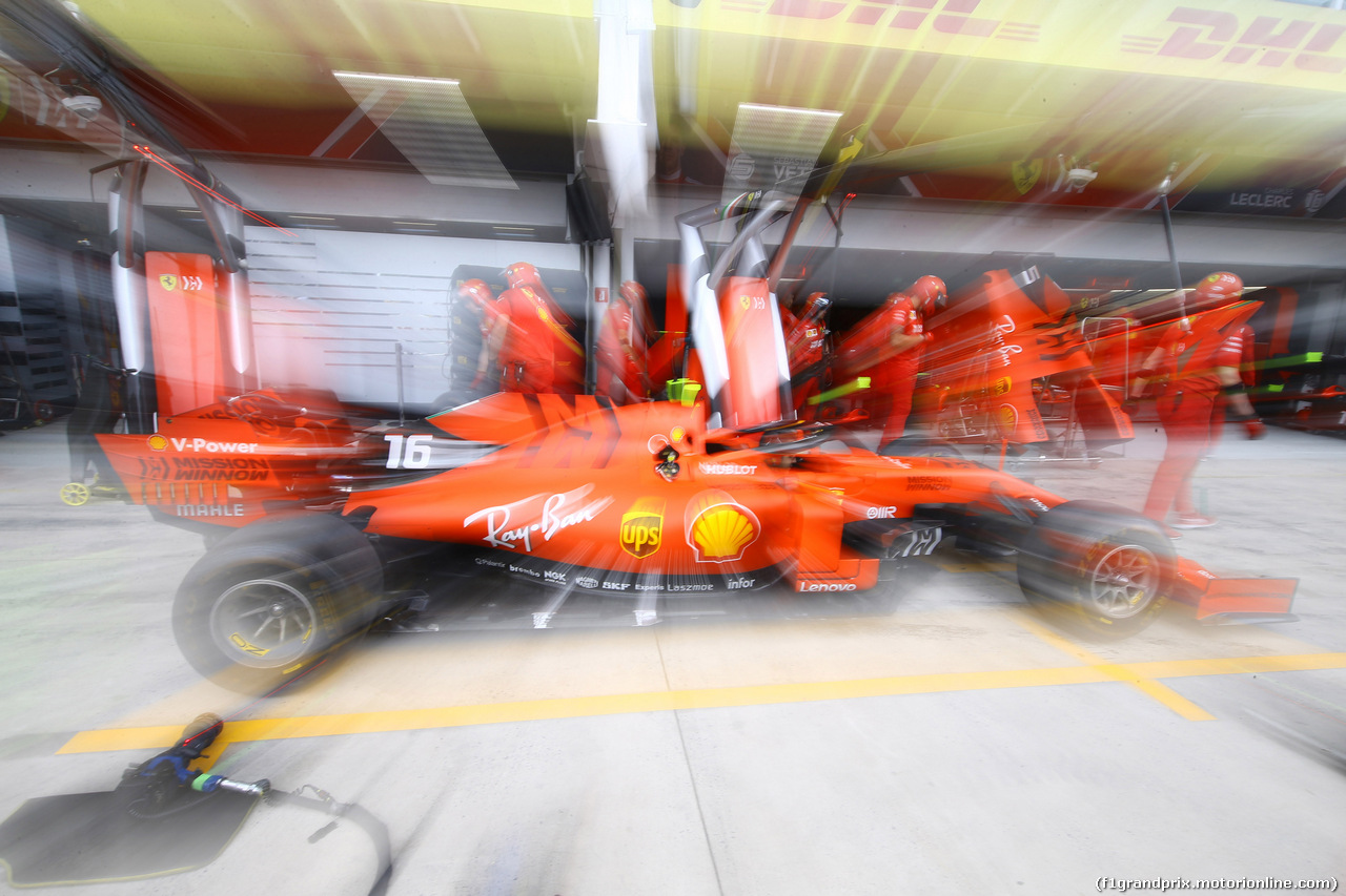 GP BRASILE, 16.11.2019 - Charles Leclerc (MON) Ferrari SF90