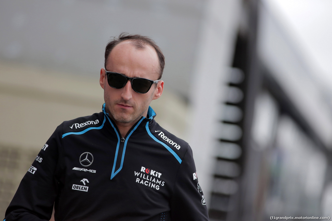 GP BRASILE, 16.11.2019 - Robert Kubica (POL) Williams Racing FW42