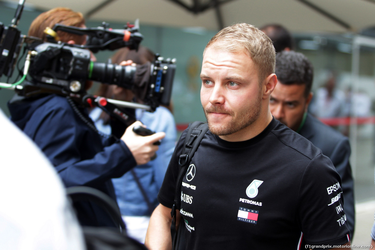 GP BRASILE, 16.11.2019 - Valtteri Bottas (FIN) Mercedes AMG F1 W010