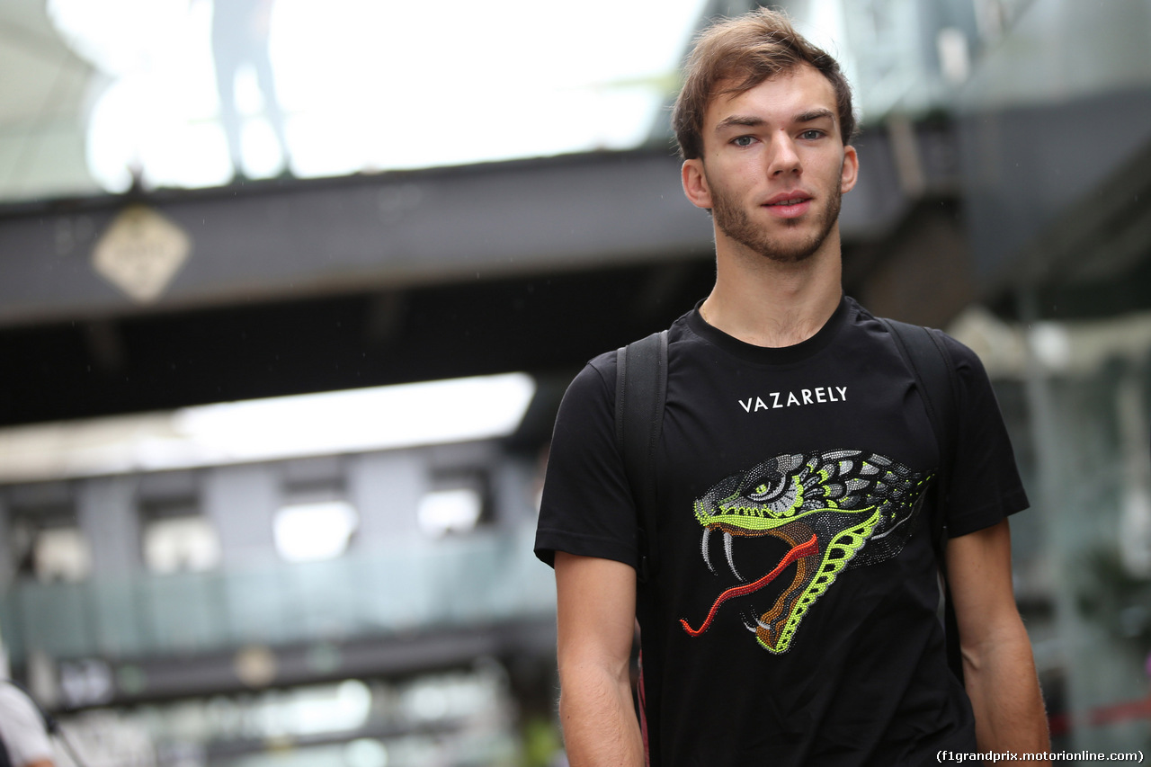 GP BRASILE, 16.11.2019 - Pierre Gasly (FRA) Scuderia Toro Rosso STR14