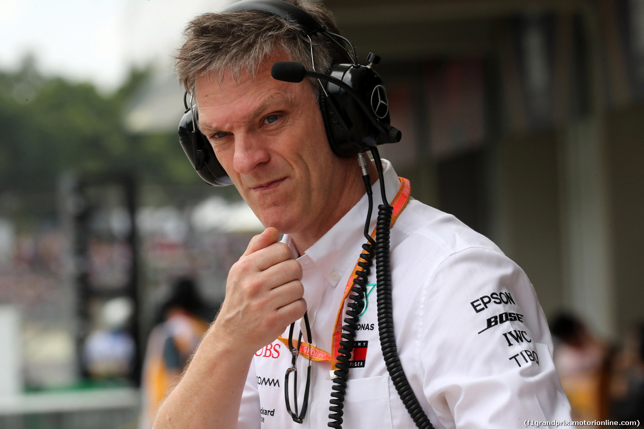 GP BRASILE, 16.11.2019 - Prove Libere 3, James Allison (GBR) Mercedes AMG F1, Technical Director