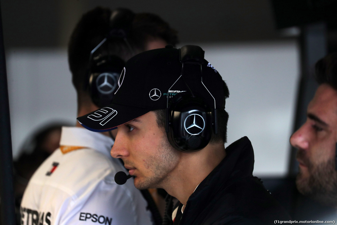 GP BRASILE, 16.11.2019 - Prove Libere 3, Esteban Ocon (FRA) Mercedes AMG F1 Reserve Driver