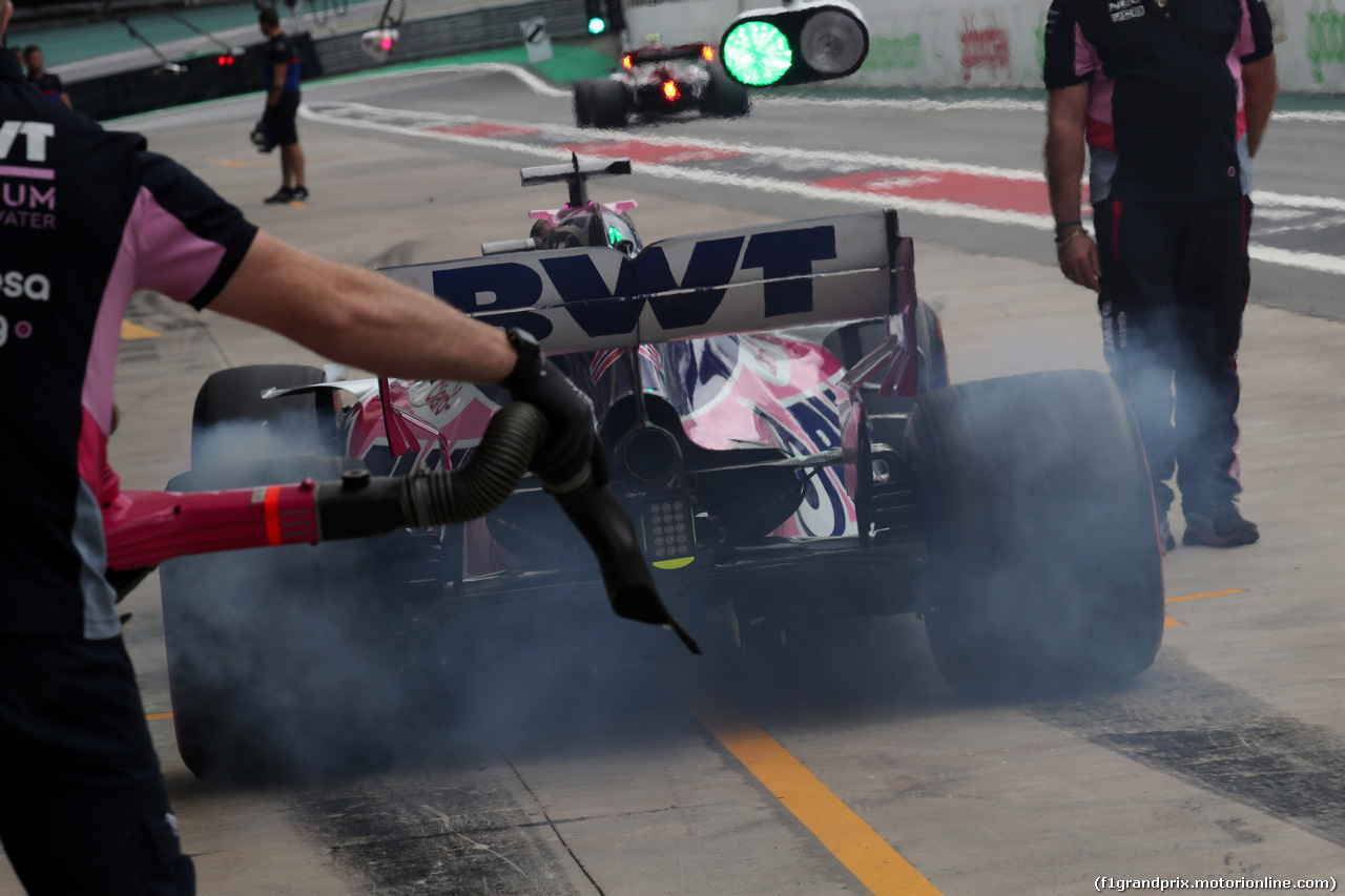 GP BRASILE, 16.11.2019 - Prove Libere 3, Sergio Perez (MEX) Racing Point F1 Team RP19