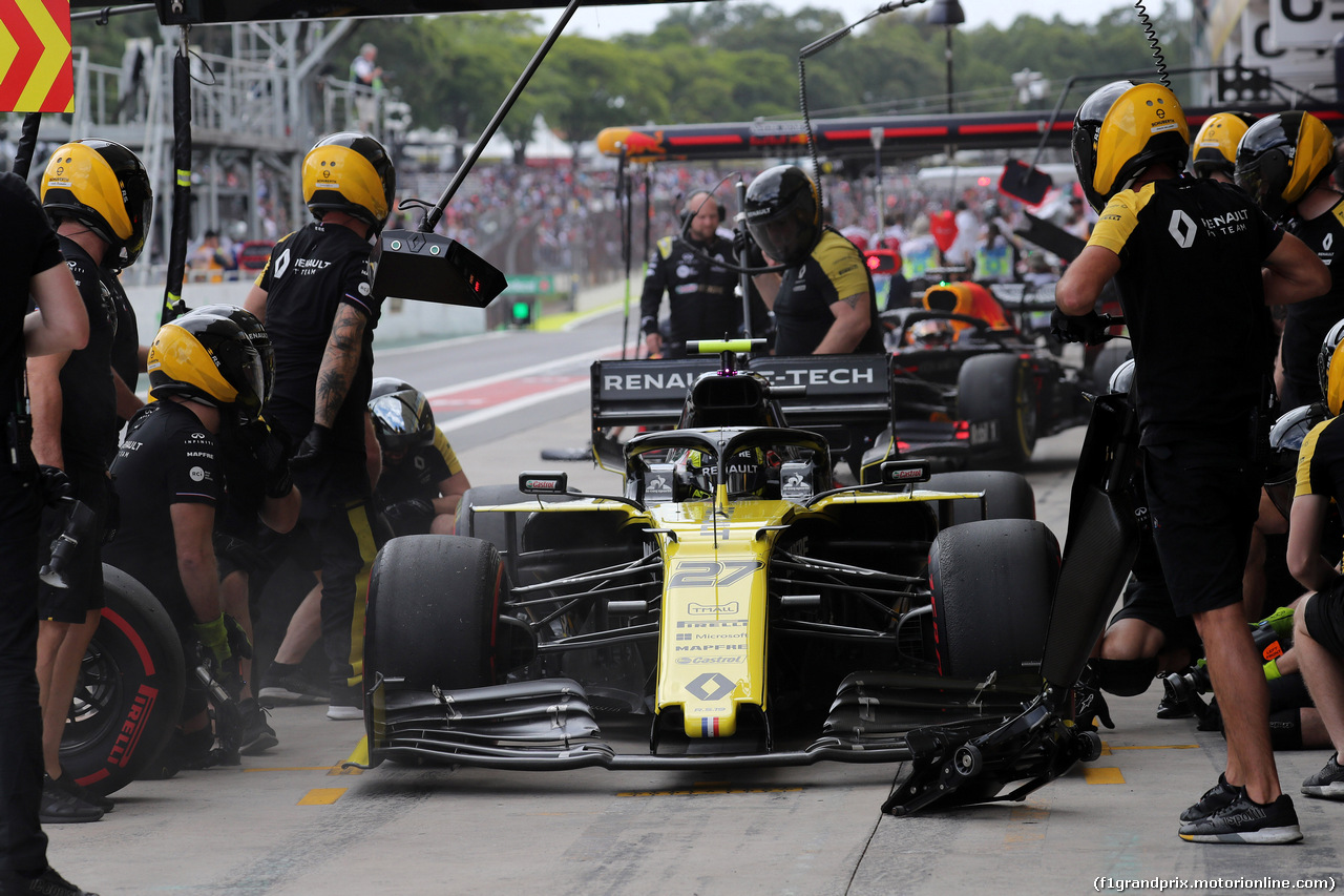 GP BRASILE, 16.11.2019 - Prove Libere 3, Nico Hulkenberg (GER) Renault Sport F1 Team RS19