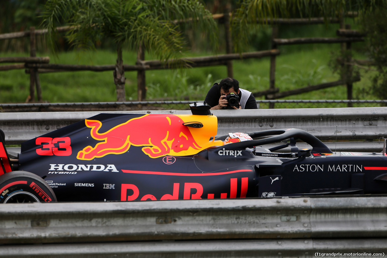 GP BRASILE, 16.11.2019 - Prove Libere 3, Max Verstappen (NED) Red Bull Racing RB15