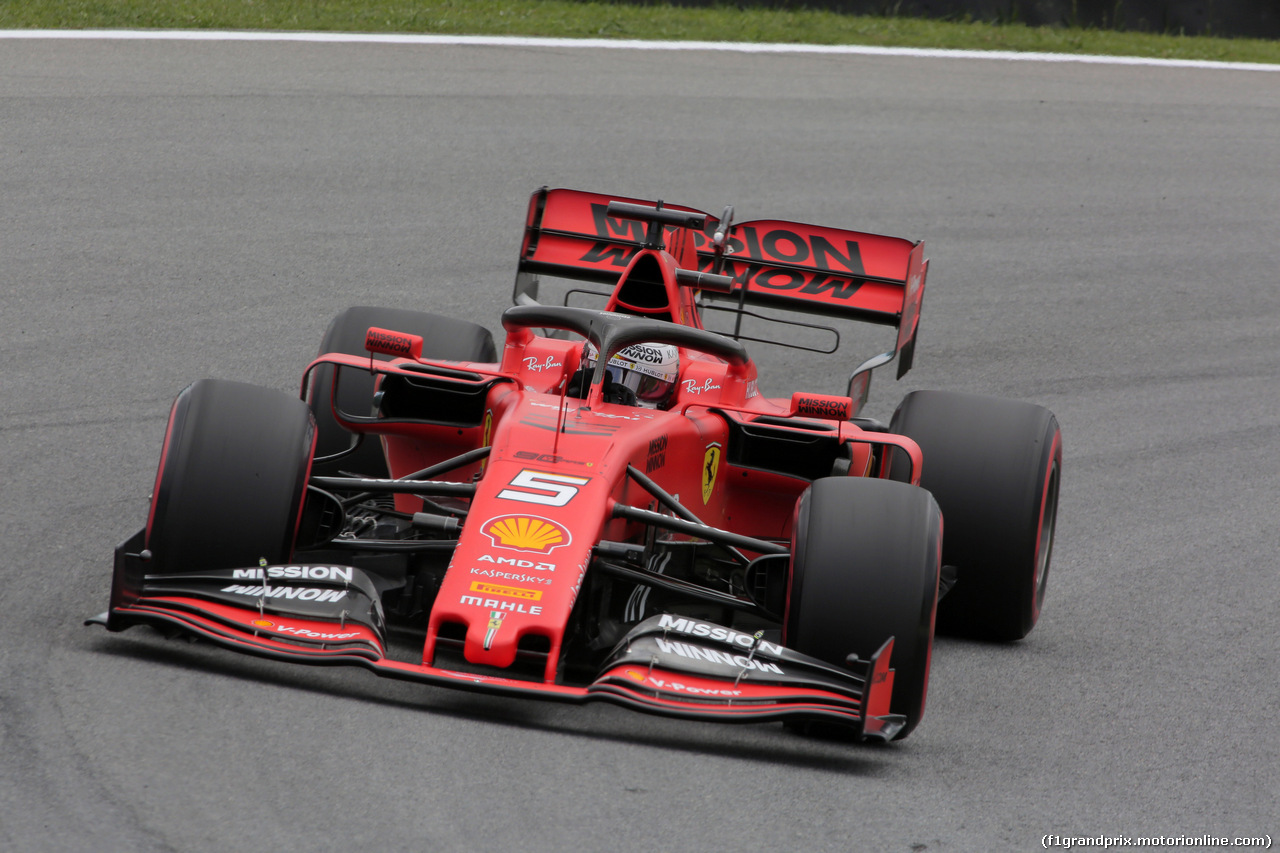 GP BRASILE, 16.11.2019 - Prove Libere 3, Sebastian Vettel (GER) Ferrari SF90