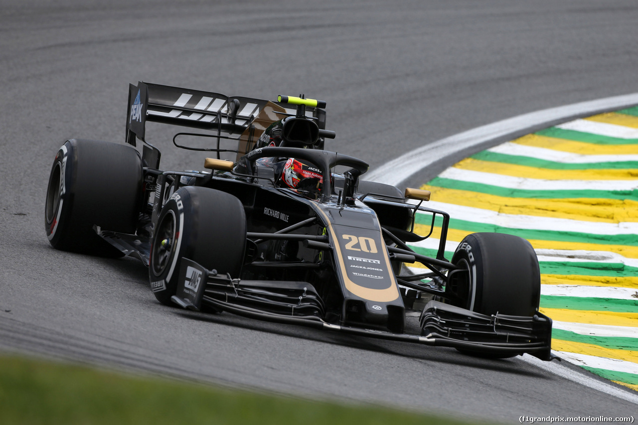 GP BRASILE, 16.11.2019 - Prove Libere 3, Kevin Magnussen (DEN) Haas F1 Team VF-19