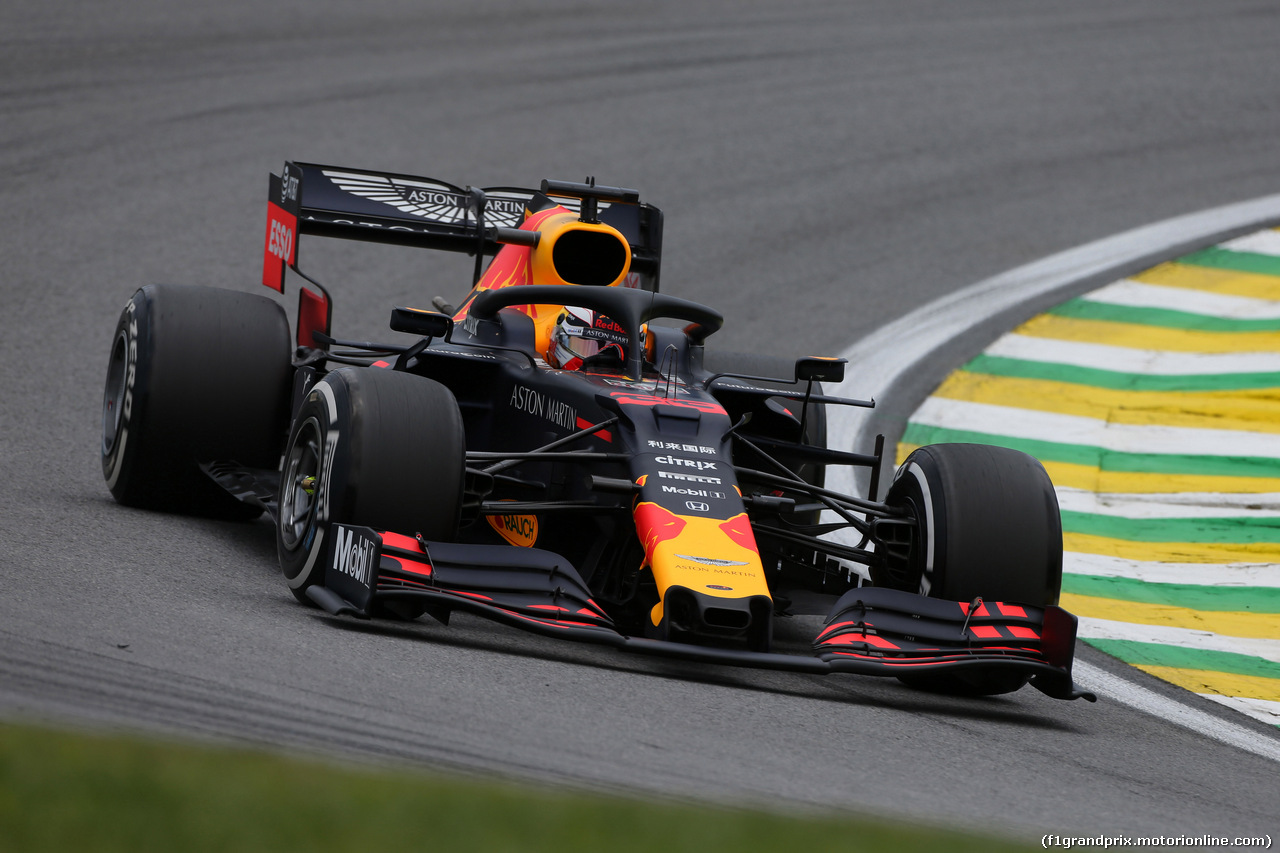 GP BRASILE, 16.11.2019 - Prove Libere 3, Max Verstappen (NED) Red Bull Racing RB15