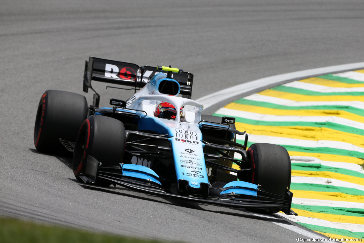 GP BRASILE, 16.11.2019 - Prove Libere 3, Robert Kubica (POL) Williams Racing FW42