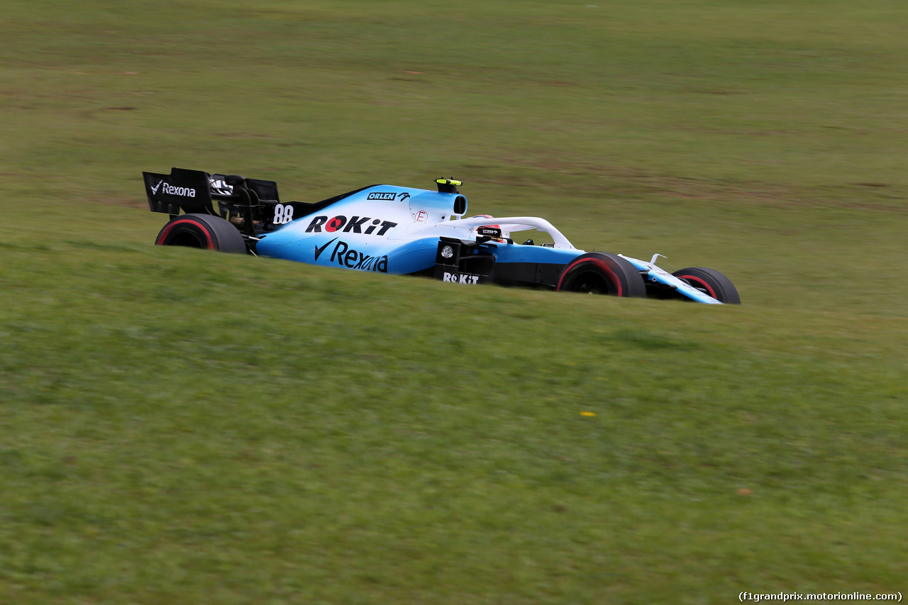 GP BRASILE, 16.11.2019 - Prove Libere 3, Robert Kubica (POL) Williams Racing FW42