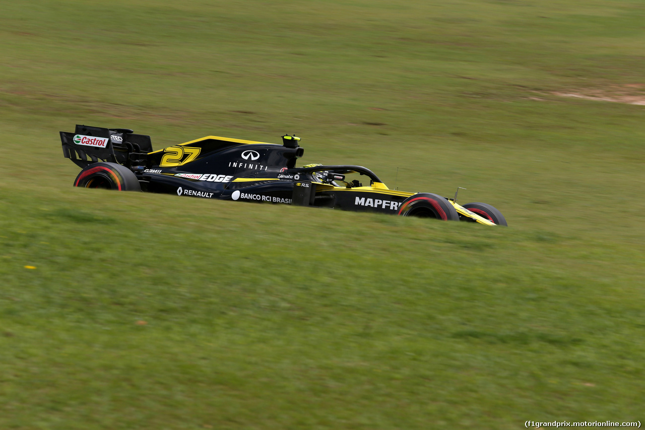 GP BRASILE, 16.11.2019 - Prove Libere 3, Nico Hulkenberg (GER) Renault Sport F1 Team RS19