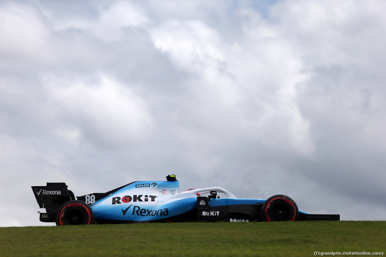 GP BRASILE, 16.11.2019 - Prove Libere 3, Robert Kubica (POL) Williams Racing FW42