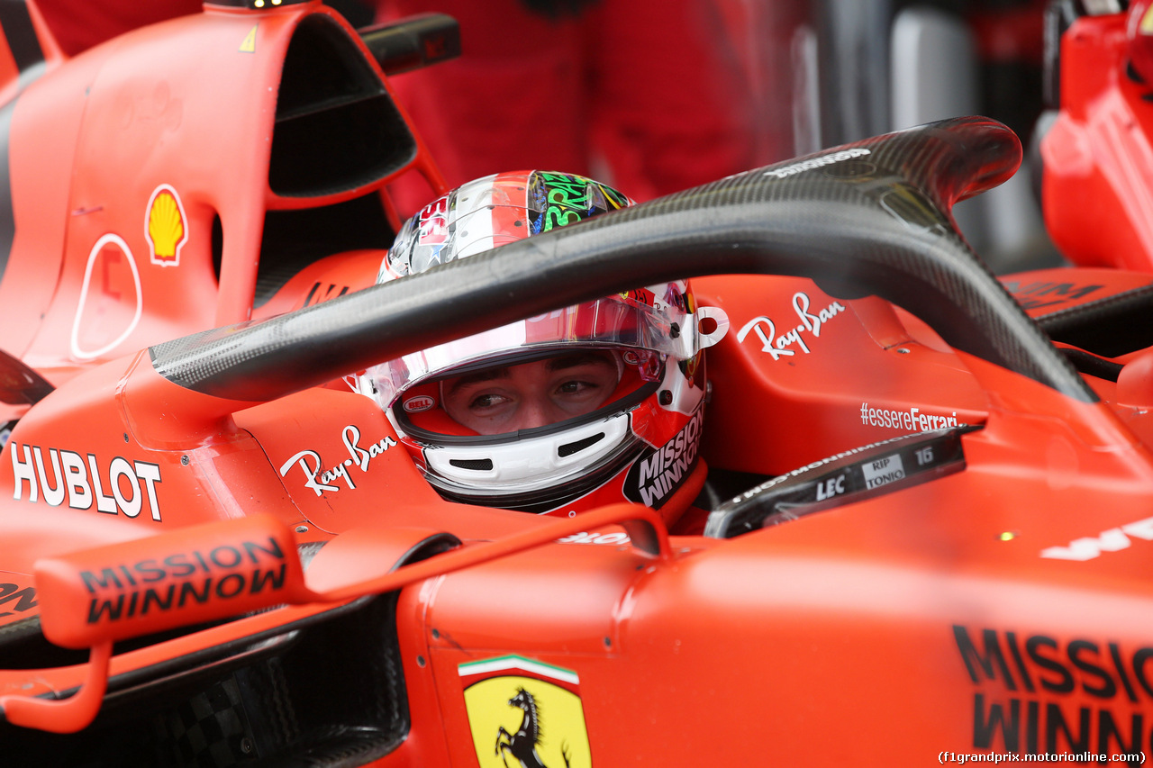 GP BRASILE, 16.11.2019 - Prove Libere 3, Charles Leclerc (MON) Ferrari SF90