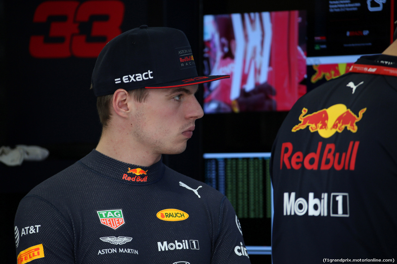 GP BRASILE, 16.11.2019 - Prove Libere 3, Max Verstappen (NED) Red Bull Racing RB15