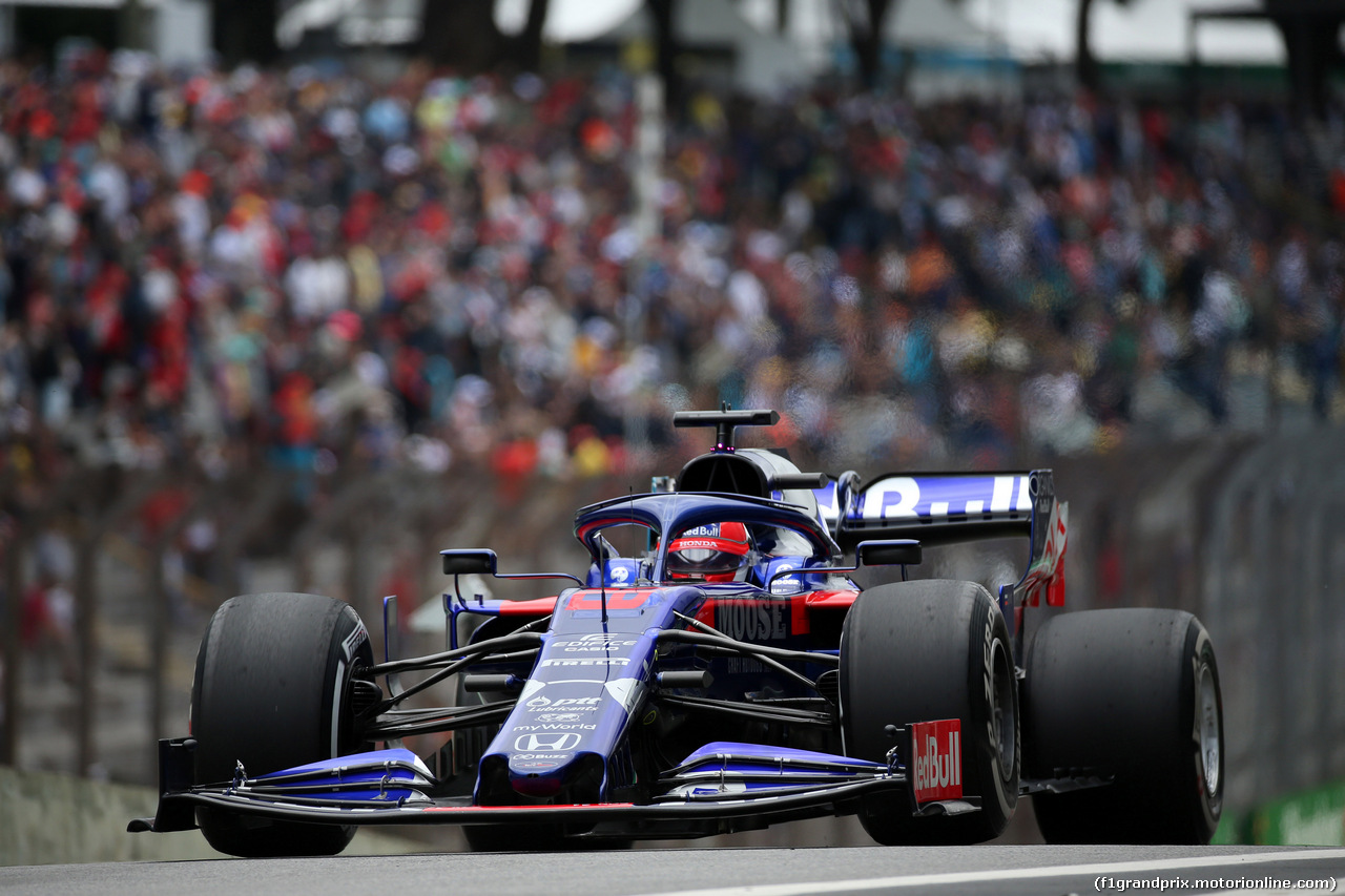 GP BRASILE, 16.11.2019 - Prove Libere 3, Daniil Kvyat (RUS) Scuderia Toro Rosso STR14