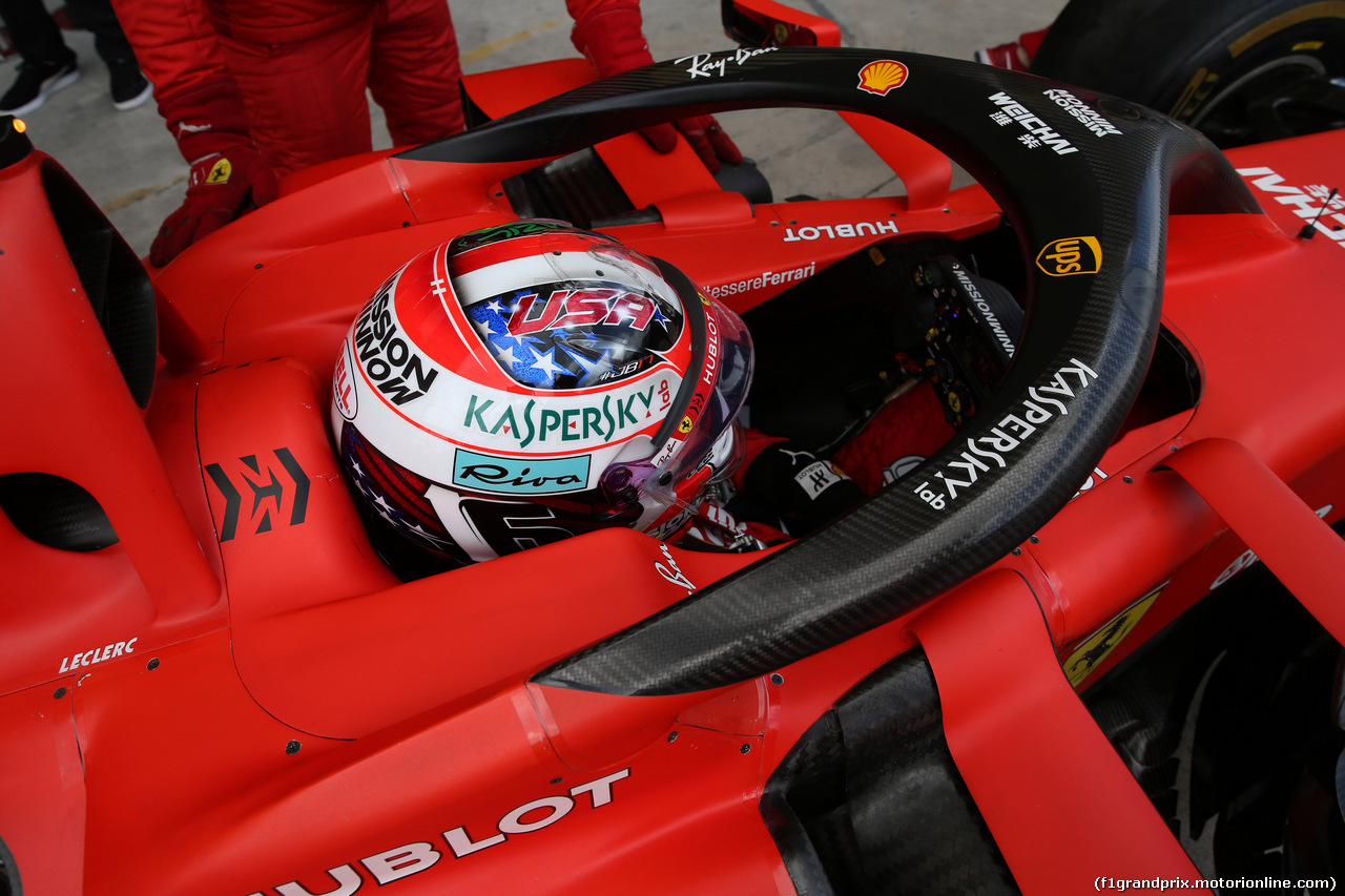 GP BRASILE, 16.11.2019 - Prove Libere 3, Charles Leclerc (MON) Ferrari SF90