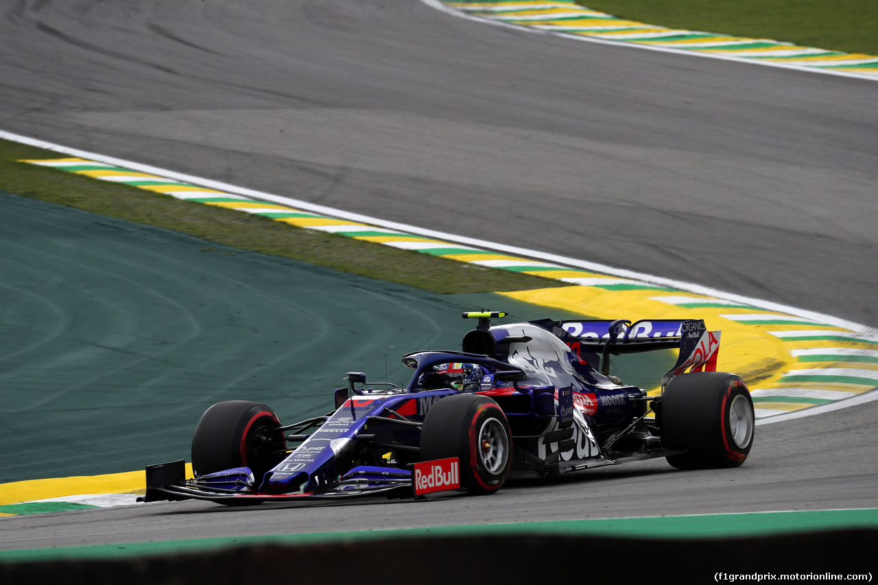 GP BRASILE, 16.11.2019 - Qualifiche, Pierre Gasly (FRA) Scuderia Toro Rosso STR14