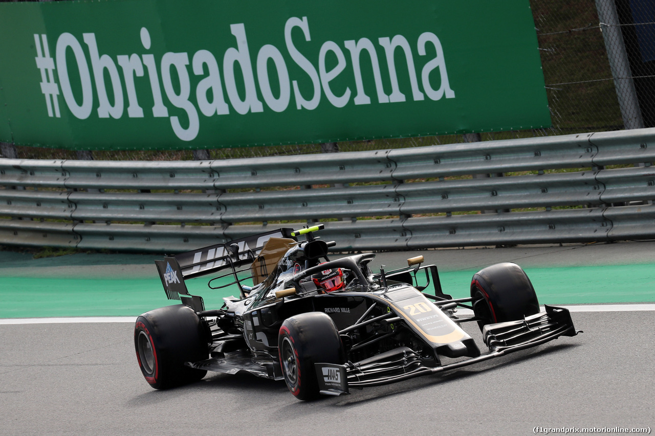 GP BRASILE, 16.11.2019 - Qualifiche, Kevin Magnussen (DEN) Haas F1 Team VF-19