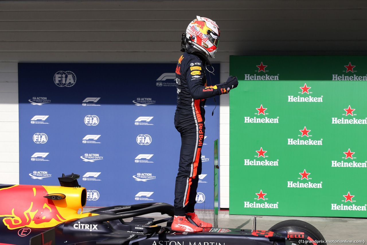 GP BRASILE, 16.11.2019 - Qualifiche, Max Verstappen (NED) Red Bull Racing RB15 pole position