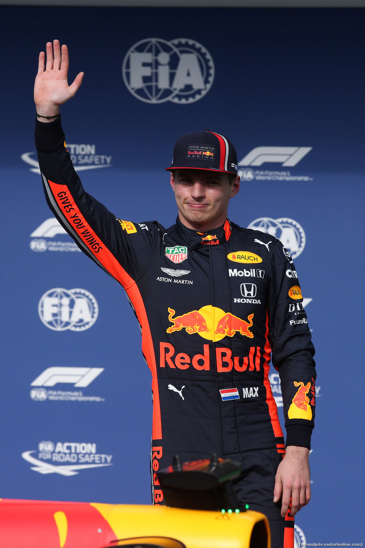 GP BRASILE, 16.11.2019 - Qualifiche, Max Verstappen (NED) Red Bull Racing RB15 pole position