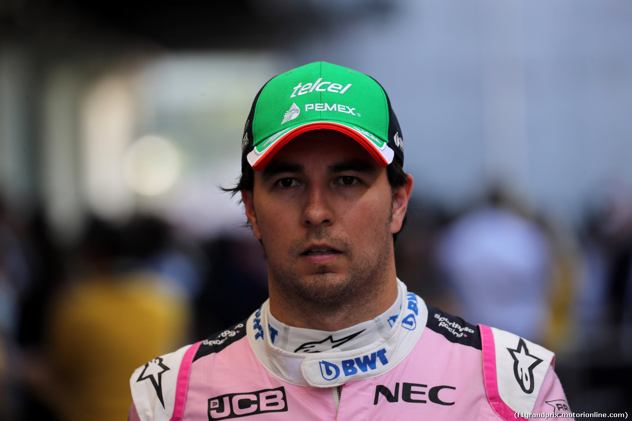 GP BRASILE, 16.11.2019 - Qualifiche, Sergio Perez (MEX) Racing Point F1 Team RP19