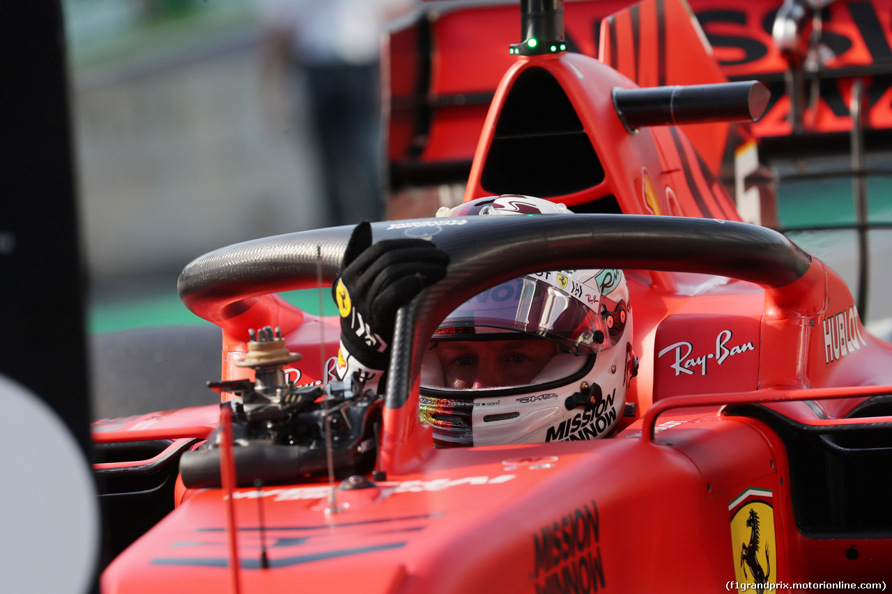 GP BRASILE, 16.11.2019 - Qualifiche, 2nd place Sebastian Vettel (GER) Ferrari SF90