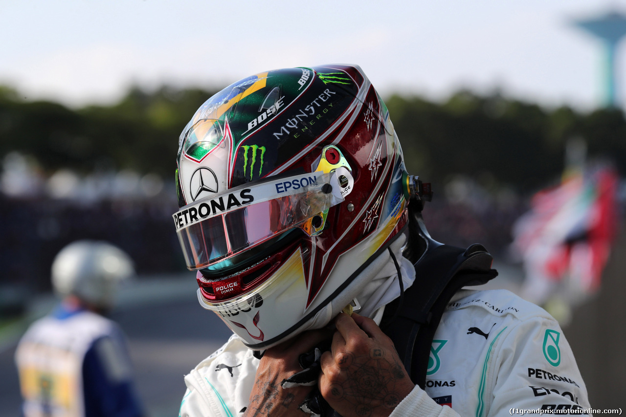 GP BRASILE, 16.11.2019 - Qualifiche, 3rd place Lewis Hamilton (GBR) Mercedes AMG F1 W10