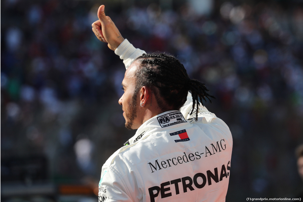 GP BRASILE, 16.11.2019 - Qualifiche, 3rd place Lewis Hamilton (GBR) Mercedes AMG F1 W10