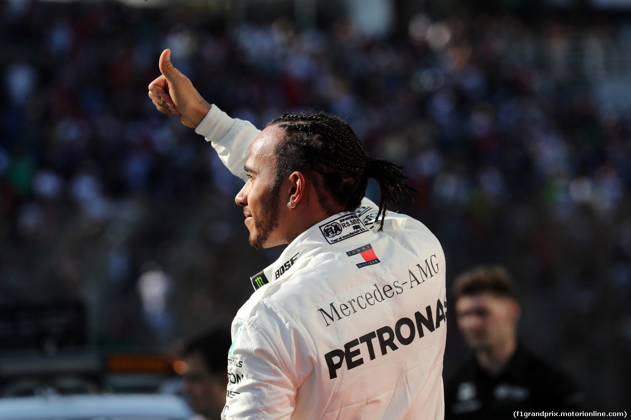 GP BRASILE, 16.11.2019 - Qualifiche, 3rd place Lewis Hamilton (GBR) Mercedes AMG F1 W10