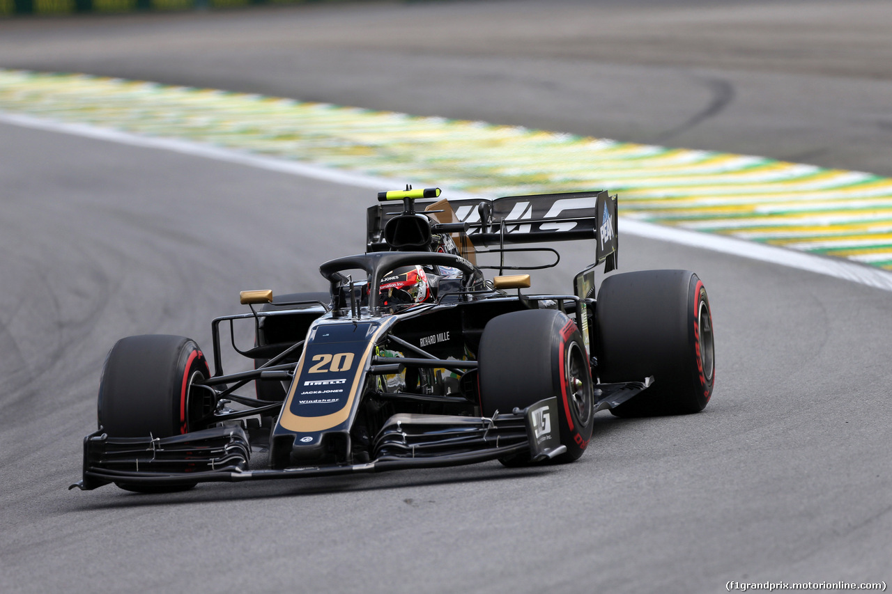 GP BRASILE, 16.11.2019 - Qualifiche, Kevin Magnussen (DEN) Haas F1 Team VF-19