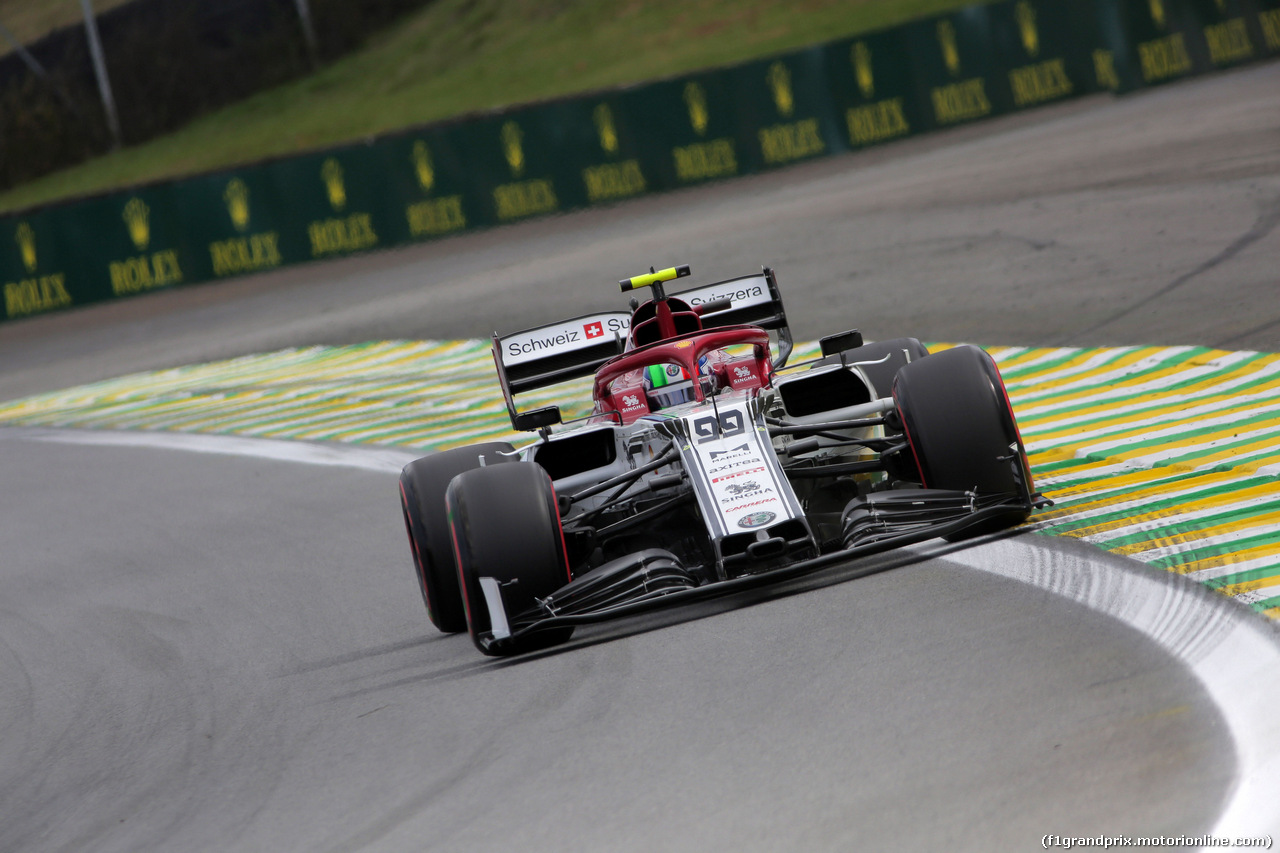 GP BRASILE, 16.11.2019 - Qualifiche, Antonio Giovinazzi (ITA) Alfa Romeo Racing C38