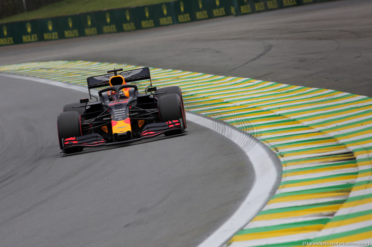 GP BRASILE, 16.11.2019 - Qualifiche, Max Verstappen (NED) Red Bull Racing RB15