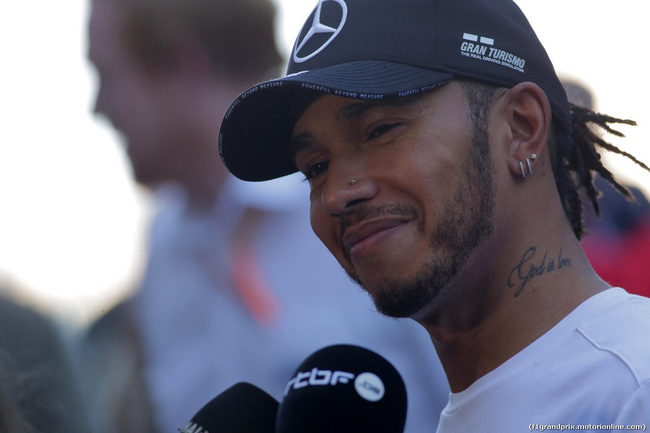 GP BRASILE, 16.11.2019 - Qualifiche, Lewis Hamilton (GBR) Mercedes AMG F1 W10