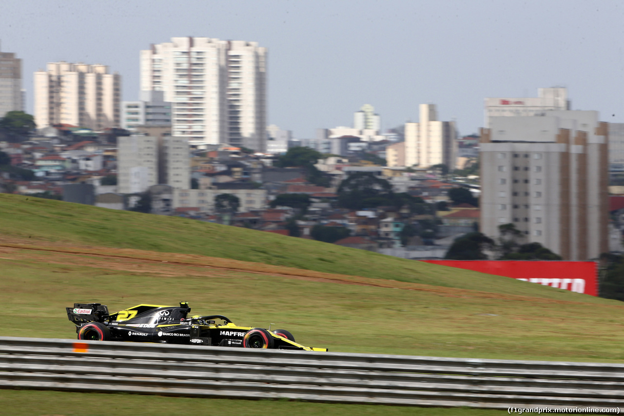 GP BRASILE, 16.11.2019 - Qualifiche, Nico Hulkenberg (GER) Renault Sport F1 Team RS19