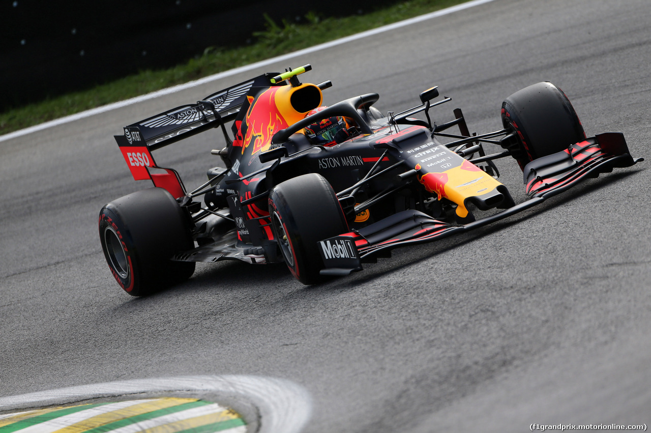 GP BRASILE, 16.11.2019 - Qualifiche, Alexander Albon (THA) Red Bull Racing RB15