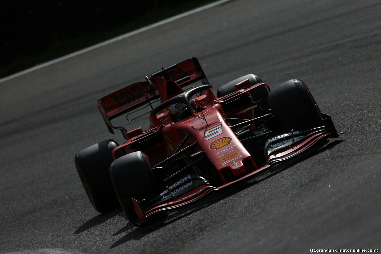 GP BRASILE, 16.11.2019 - Qualifiche, Sebastian Vettel (GER) Ferrari SF90