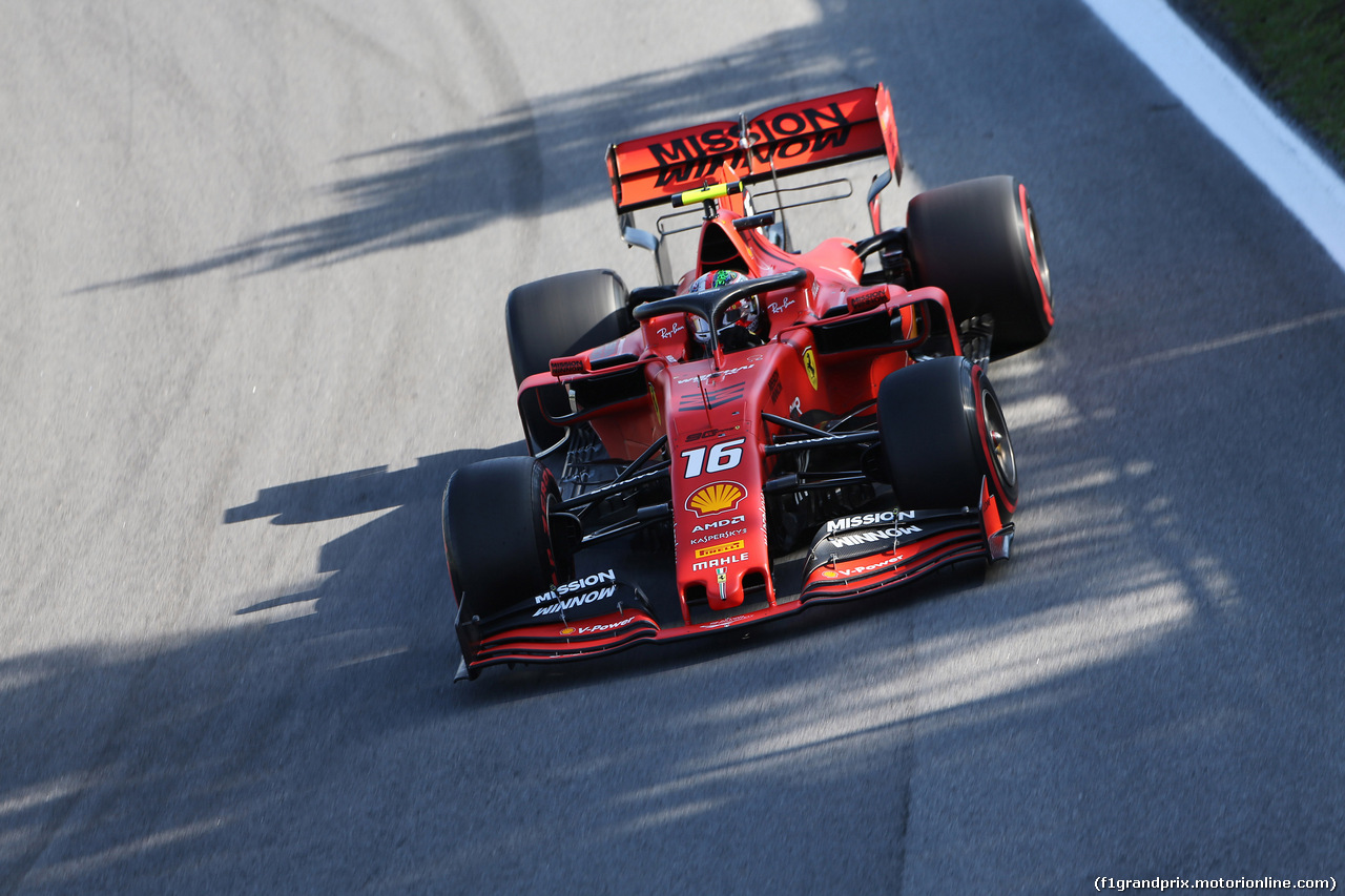 GP BRASILE, 16.11.2019 - Qualifiche, Charles Leclerc (MON) Ferrari SF90