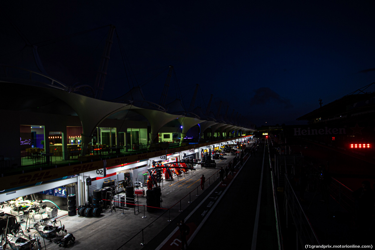 GP BRASILE, 16.11.2019 - Qualifiche, Pit lane Atmosphere