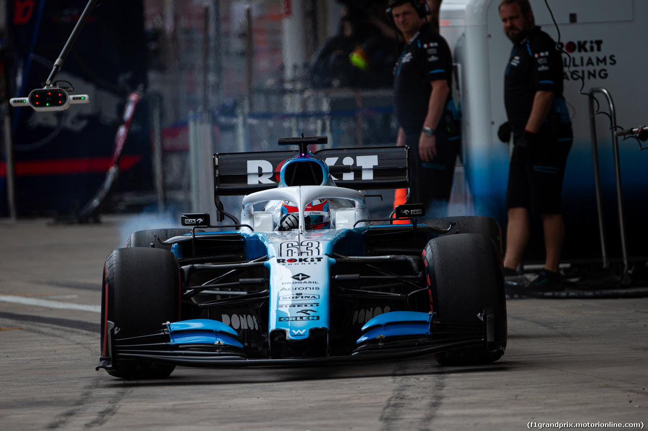 GP BRASILE, 16.11.2019 - Qualifiche, George Russell (GBR) Williams Racing FW42