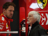 GP BRASILE, 16.11.2019 - Free Practice 3, Sebastian Vettel (GER) Ferrari SF90 e Bernie Ecclestone (GBR)