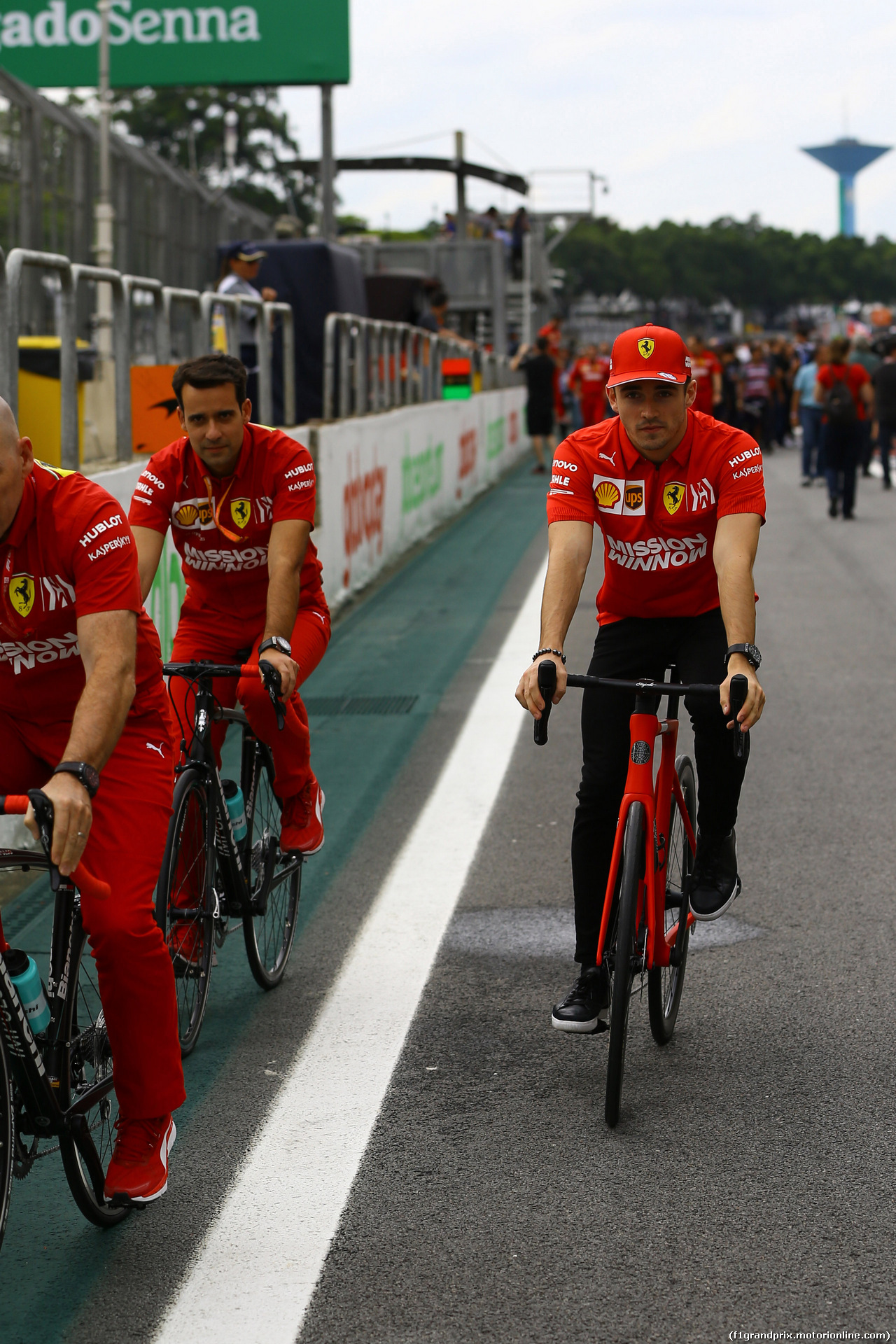 GP BRASILE, 14.11.2019 - Charles Leclerc (MON) Ferrari SF90