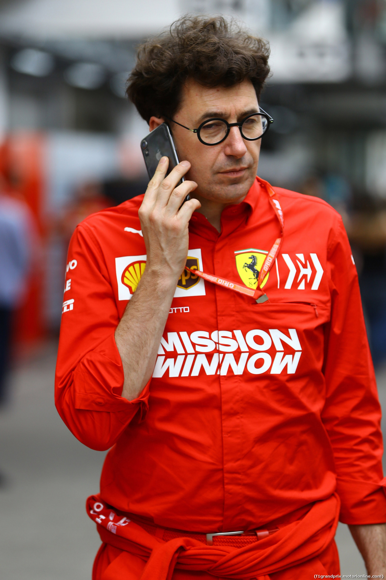 GP BRASILE, 14.11.2019 - Mattia Binotto (ITA) Ferrari Team Principal