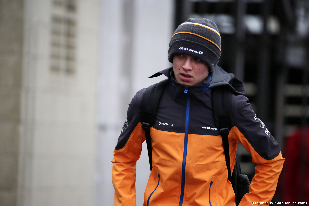 GP BRASILE, 15.11.2019 - Lando Norris (GBR) Mclaren F1 Team MCL34