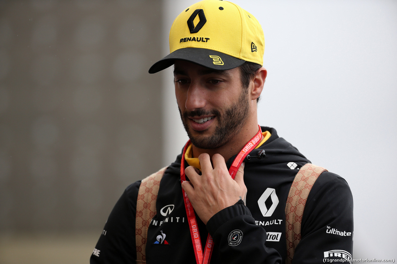 GP BRASILE, 15.11.2019 - Daniel Ricciardo (AUS) Renault Sport F1 Team RS19