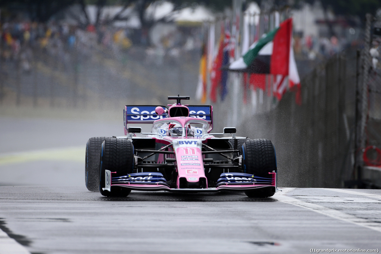 GP BRASILE, 15.11.2019 - Prove Libere 1, Sergio Perez (MEX) Racing Point F1 Team RP19