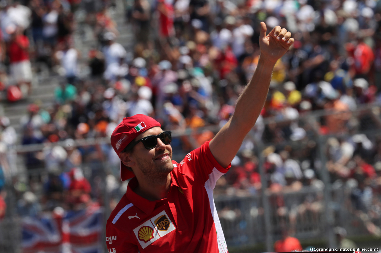 GP CANADA, 09.06.2019 - Sebastian Vettel (GER) Ferrari SF90